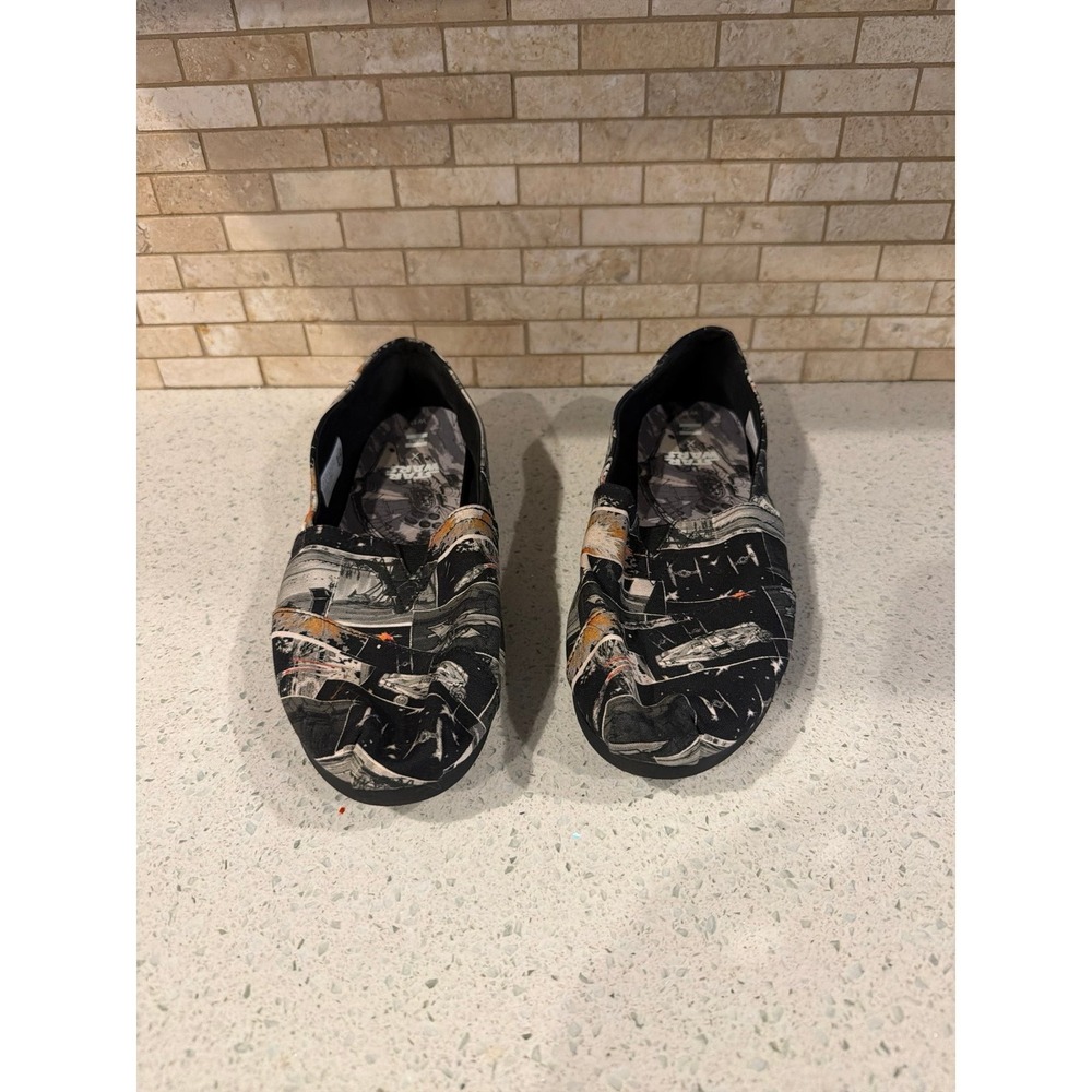 TOMS Star Wars Darth Vader Slip On Shoes Women Size‎ 11